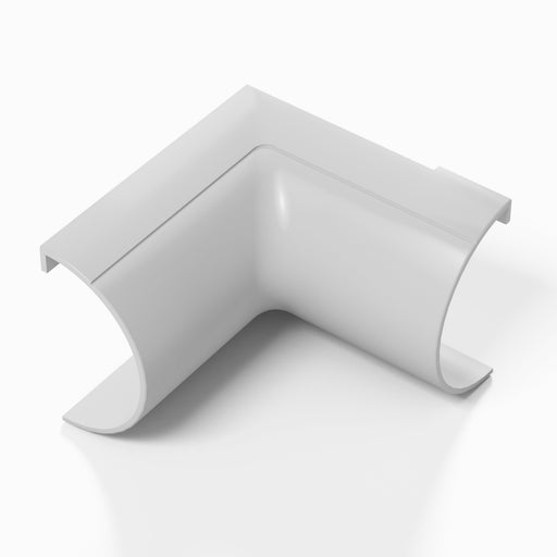 D-Line Trunking - 50x25mm White Internal Bend