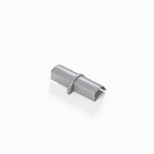 D-Line Trunking - 16x8mm Aluminium-Effect Coupler