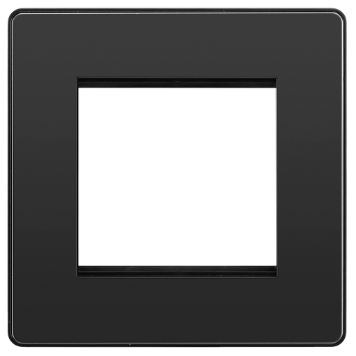 BG Electrical Euro Module - 2 module - square