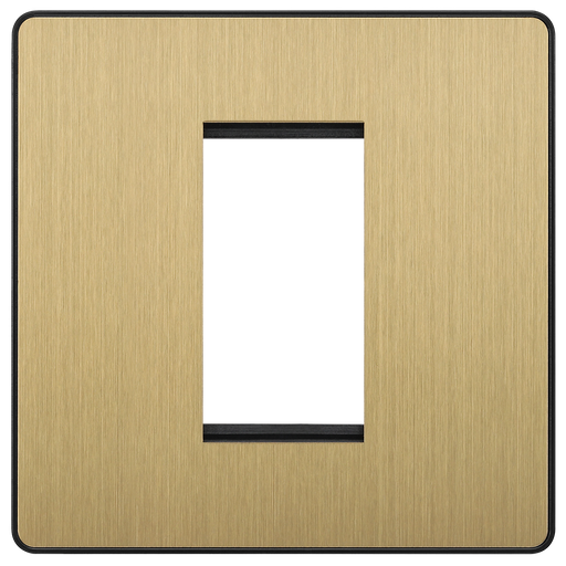 BG Electrical Euro Module - 1 module - square