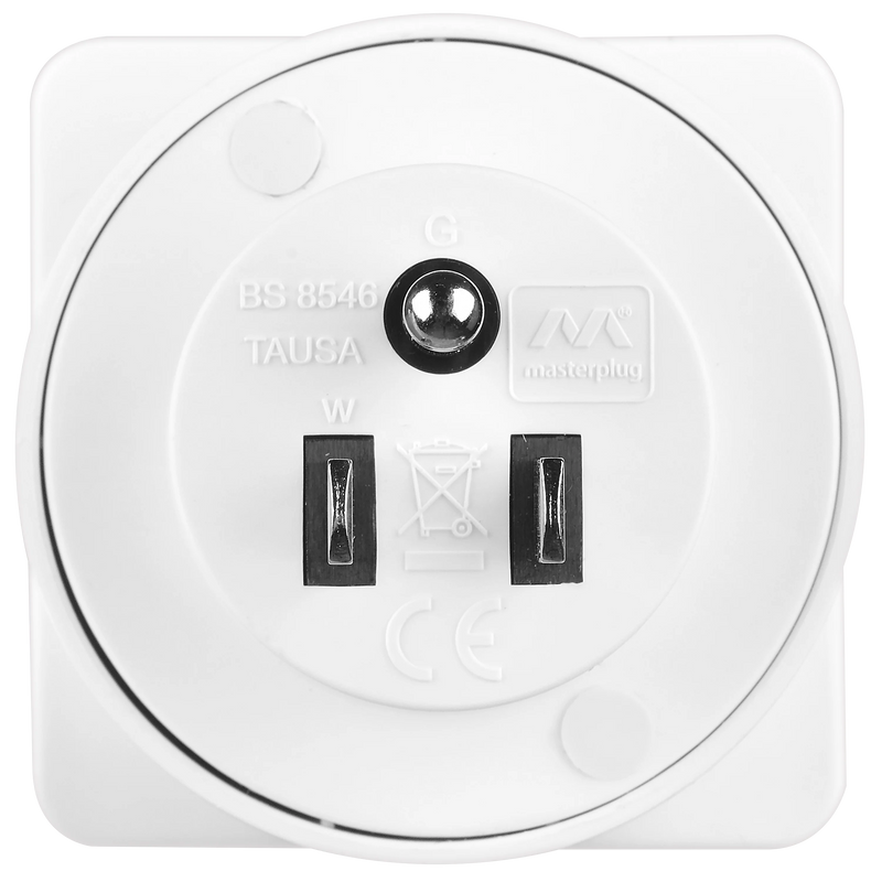 Masterplug Travel - White