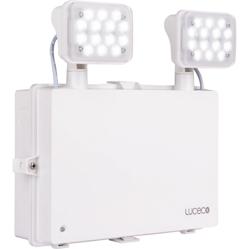 Luceco Tempus Dual - Tempus Dual Adjustable Twin Spotlight, 3.5W, 400lm