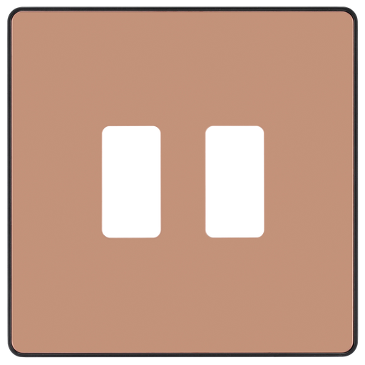 BG Electrical Grid - 2 module, square