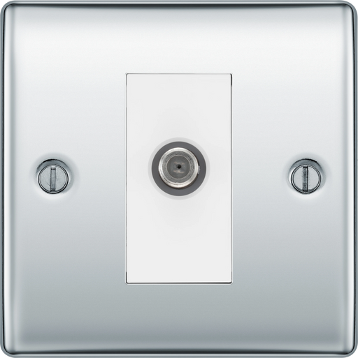 BG Electrical Nexus Metal Polished Chrome - Single, satellite