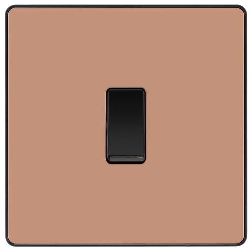 BG Electrical Evolve Polished Copper - Single, 2 way switch