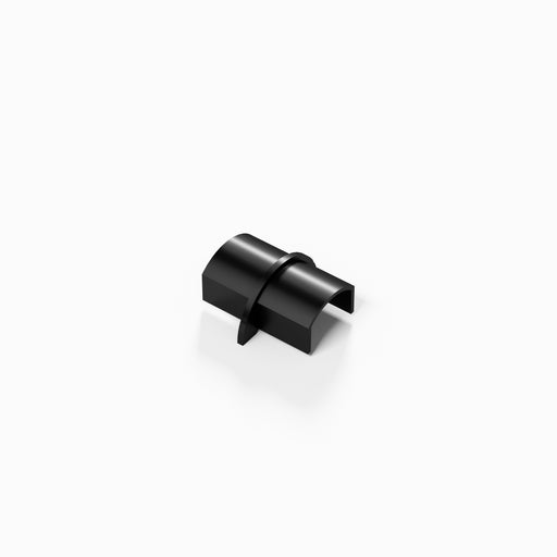 D-Line Trunking - 20x10mm Black Smooth-Fit Connector