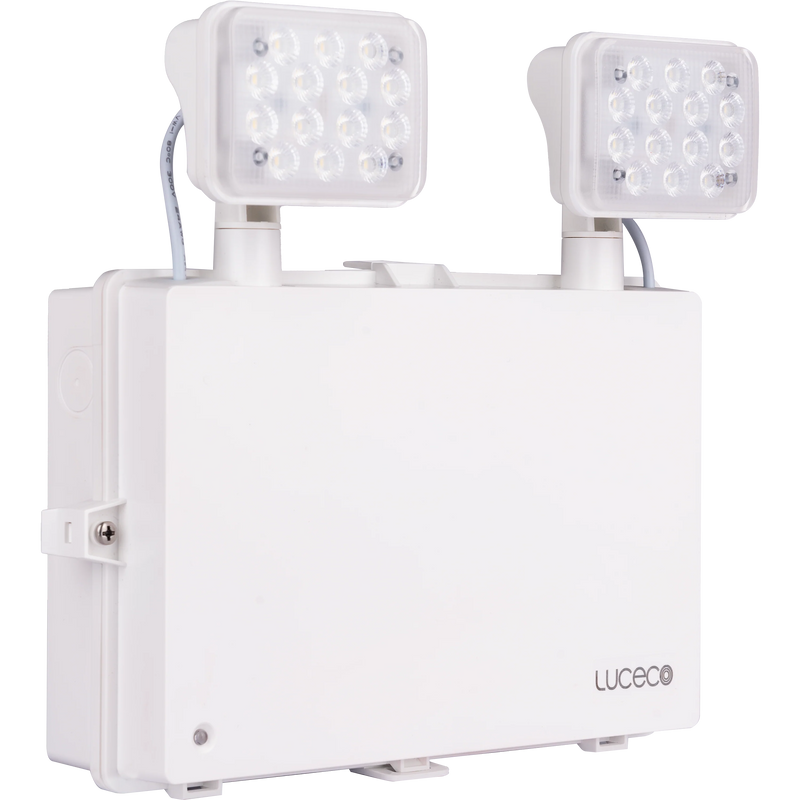 Luceco Tempus Dual - Tempus Dual Adjustable Twin Spotlight, 3.5W, 400lm