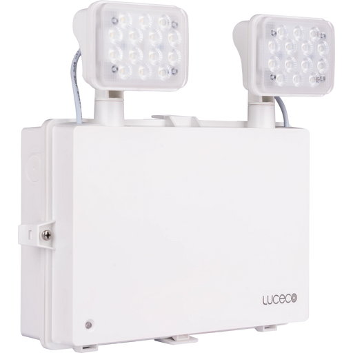 Luceco Tempus Dual - Tempus Dual Adjustable Twin Spotlight, 3.5W, 400lm
