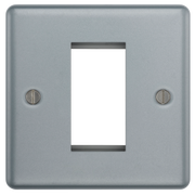 BG Electrical Euro Module - 1 module - square