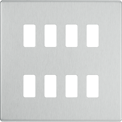BG Electrical Grid - 8 module, square