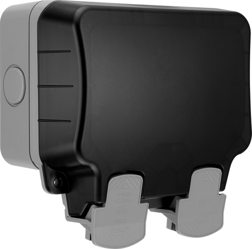 BG Electrical Weatherproof Storm - Double IP66