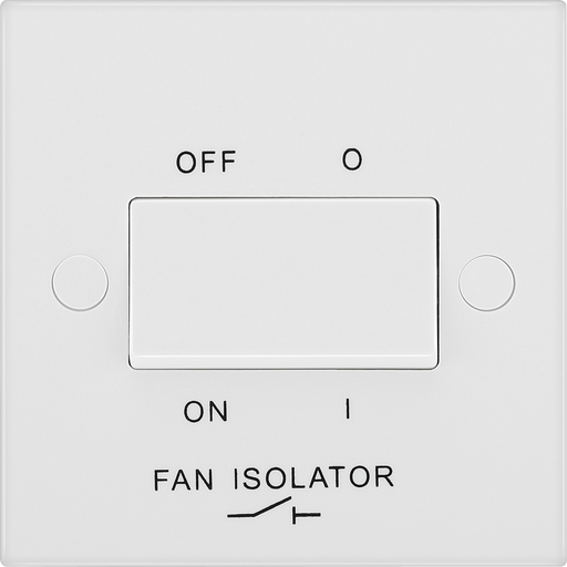 BG Electrical 900 Series - Triple pole fan isolator