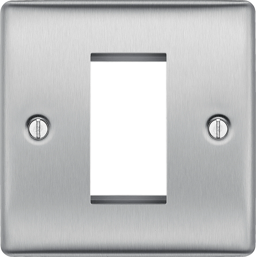 BG Electrical Euro Module - 1 module - square