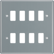 BG Electrical Grid - 8 module, square