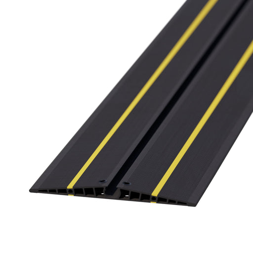 D-Line Floor Cover - Ultra Cable Cover, 2m length Black