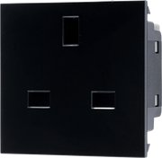 BG Electrical Euro Module - 13A (UK) unswitched socket