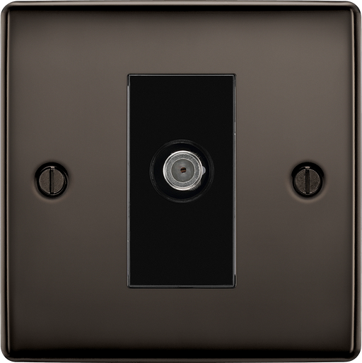 BG Electrical Nexus Metal Black Nickel - Single, satellite