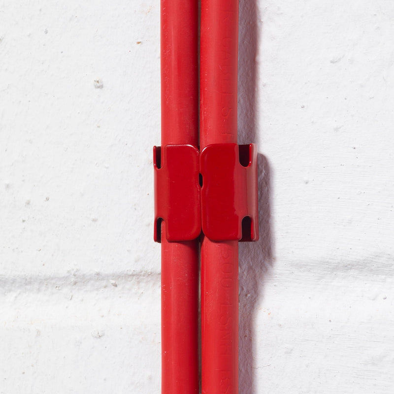 D-Line Fire Clip - Safe-D U-Clip 30 - Red (Pack of 100)