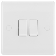 BG Electrical 800 Series - Double, 2 way switch