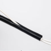 D-Line Cable Tidy - Cable Tidy Tube, Black - 1.1m, 25mm dia.