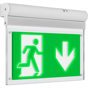 Luceco Exit Blade - Decorative exit blade self-test with down legend