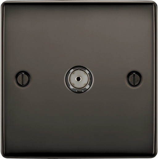 BG Electrical Nexus Metal Black Nickel - Single, co-axial