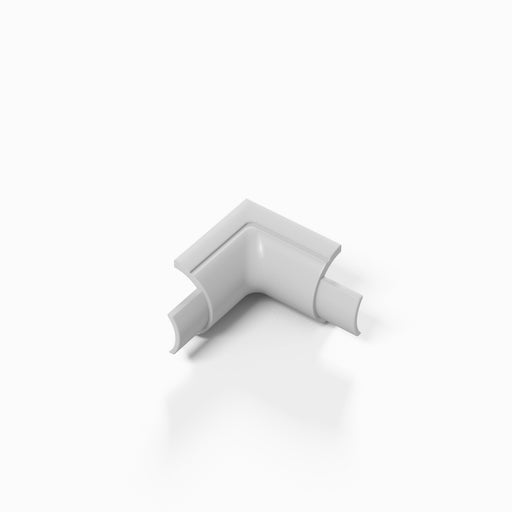 D-Line Trunking - 16x8mm White Internal Bend