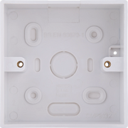 BG Electrical 900 Series - PVC Square Surface Box, Single, 32mm