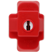 BG Electrical Ceiling Accessories - 4 pin plug - red