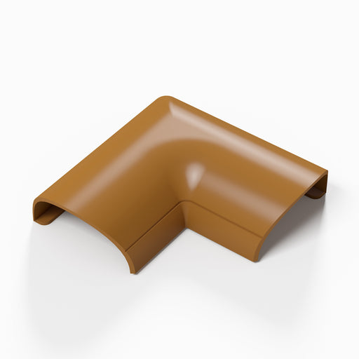D-Line Trunking - 30x15mm Oak-Effect Door Top Bend