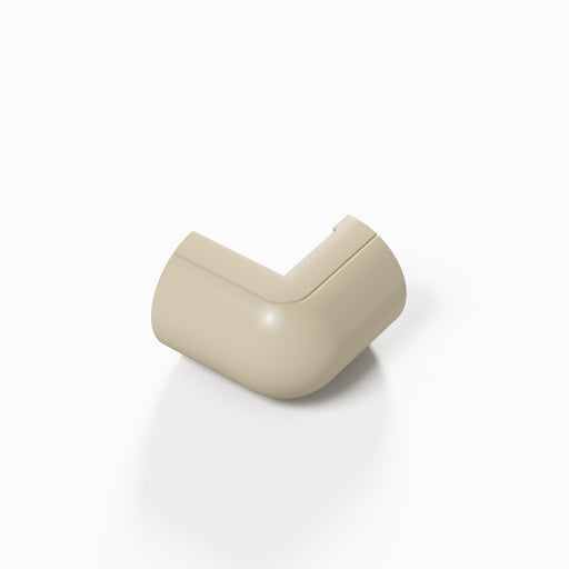 D-Line Trunking - 20x10mm Magnolia External Bend
