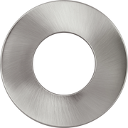 Luceco Ftype Essence - FType Flat Brush Steel Bezel Accessory