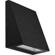 Luceco Slate Grey Wall Lights - Decorative wedge wall light 3W warm white colour temp