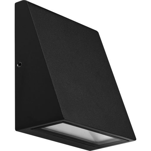 Luceco Slate Grey Wall Lights - Decorative wedge wall light 3W warm white colour temp