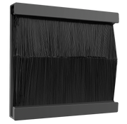 BG Electrical Euro Module - Brush flex outlet
