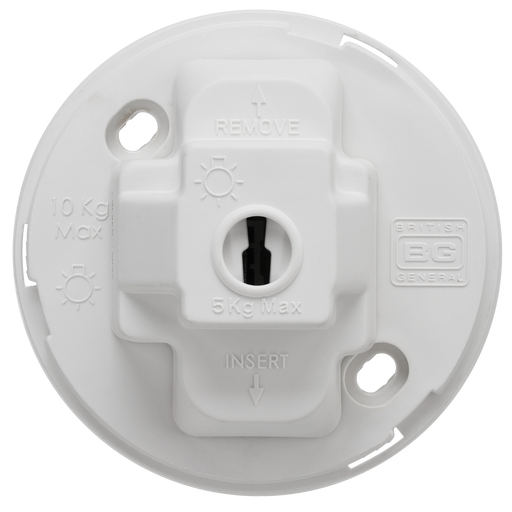 BG Electrical Ceiling Accessories - 4 pin plug and socket assembly
