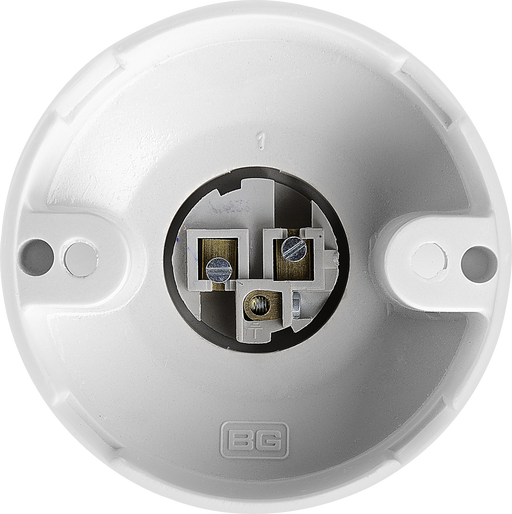 BG Electrical Ceiling Accessories - 3 terminals, short skirt