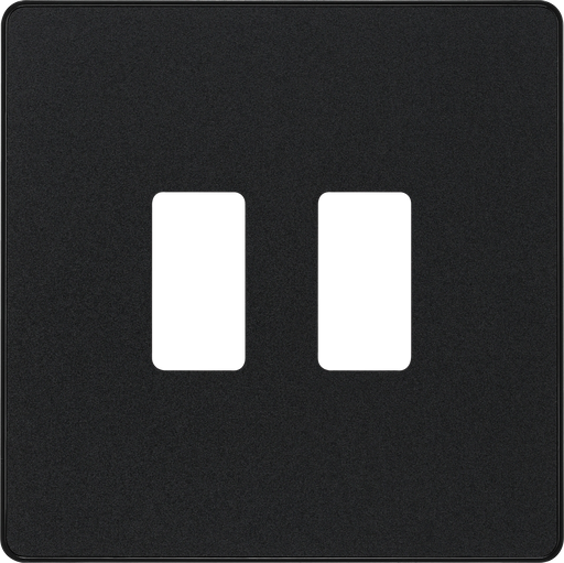 BG Electrical Grid - 2 module, square