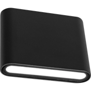 Luceco Slate Grey Wall Lights - Slate grey decorative wall light IP54 420 lumens warm white colour temp