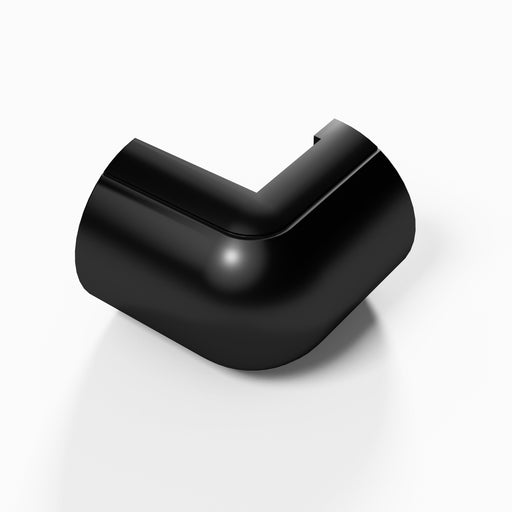 D-Line Trunking - 30x15mm Black External Bend