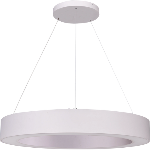Luceco Cirrus Decorative Pendant Luminaire, Circular Design, DALI Dimmable, IP20, 76.8W, 9600lm, 4000K