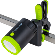 Luceco Magnetic Torch - LED Mini Spotlight with Magnet and Clamp, USB-C Rechargeable, 3 Lighting Modes, Inspection Light, Hands-Free Operation, IP44, 5W, 500lm, 6500K