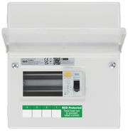 BG Circuit Protection Dual RCD - 6 module, 4 way, 100A Type A RCD