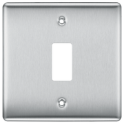 BG Electrical Grid - 3 module, rectangular