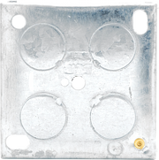 BG Electrical Contractor - Steel Knockout Box, Single, 35mm