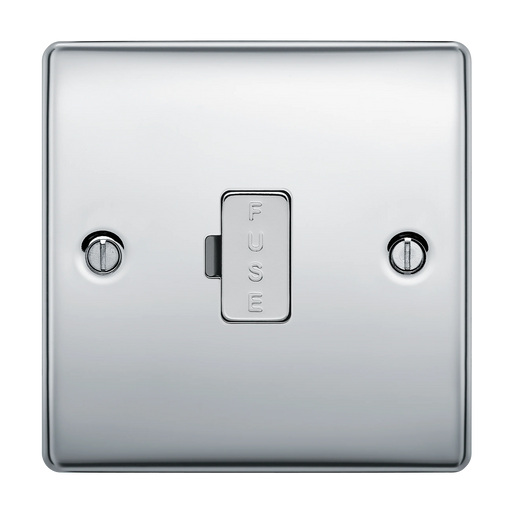 BG Electrical Nexus Metal Polished Chrome - Unswitched and fused