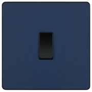 BG Electrical Evolve Matt Blue - Intermediate switch