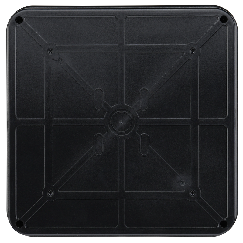 Luceco Mosi bulkhead square black 735 lumens and fixed output driver - Pack of 1