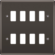 BG Electrical Grid - 8 module, square