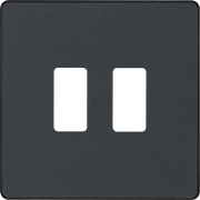 BG Electrical Grid - 2 module, square